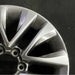 18" LEXUS GX460 14 18x7.5 alloy 6 spoke split spoke V spoke dark graphite - Close-Up Detail