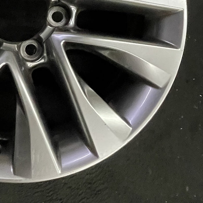 18" LEXUS GX460 14 18x7.5 alloy 6 spoke split spoke V spoke dark graphite - Back View