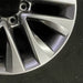 18" LEXUS GX460 14 18x7.5 alloy 6 spoke split spoke V spoke dark graphite - Back View