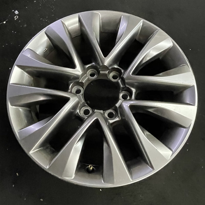 18" LEXUS GX460 14 18x7.5 alloy 6 spoke split spoke V spoke dark graphite - View 7