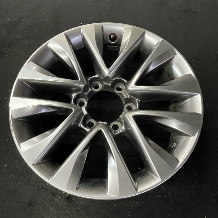 18" LEXUS GX460 14 18x7.5 alloy 6 spoke split spoke V spoke dark graphite - View 8