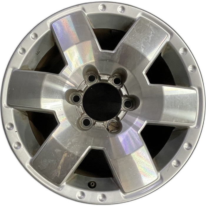 17" FJ CRUISER 07 , alloy Original OEM Wheel Rim - Front View
