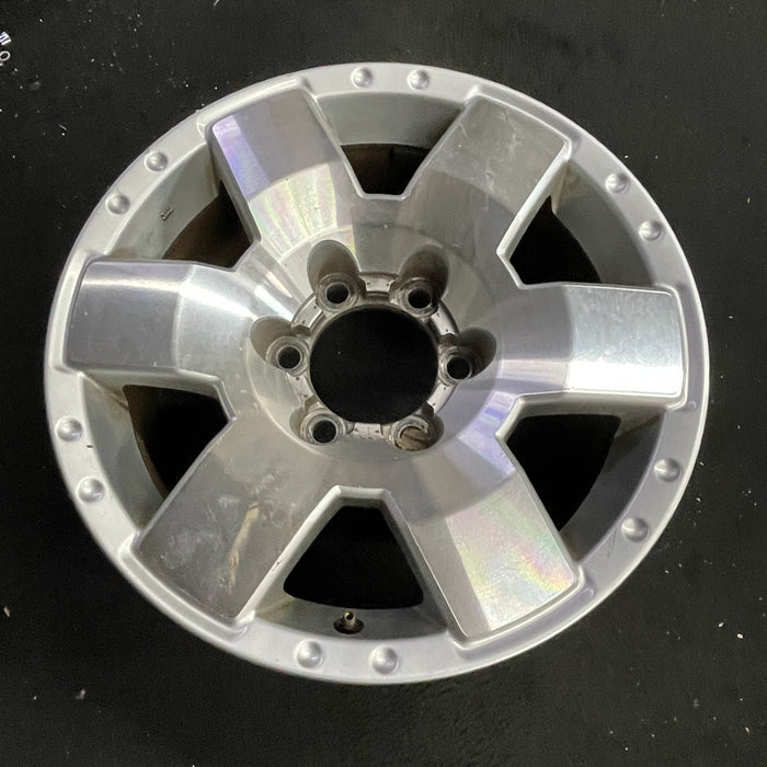 17" FJ CRUISER 07 , alloy Original OEM Wheel Rim - Side Profile