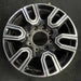 20" SIERRA 2500 PICKUP 20 20x8.5 12 spoke machined face accents black opt PYU - Additional View