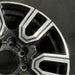 20" SIERRA 2500 PICKUP 20 20x8.5 12 spoke machined face accents black opt PYU - Close-Up Detail