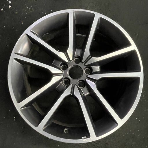 20" CHALLENGER 20 20x8 , , V spoke Original OEM Wheel Rim - Angle View