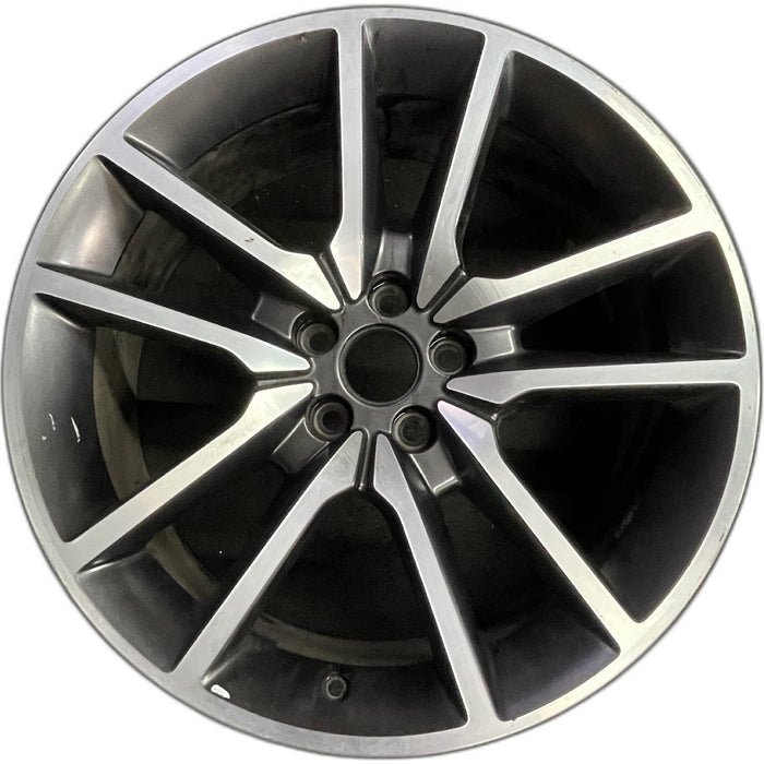 20" CHALLENGER 20 20x8 , , V spoke Original OEM Wheel Rim - Front View