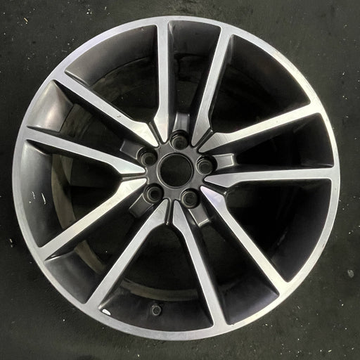 20" CHALLENGER 20 20x8 , , V spoke Original OEM Wheel Rim - Angle View