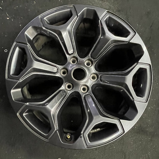 22" DODGE 1500 PICKUP 20-21 6 lug 22x9 6 spoke opt WP9 black Original OEM Wheel - Front View