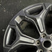 22" DODGE 1500 PICKUP 20-21 6 lug 22x9 6 spoke opt WP9 black Original OEM Wheel - Side Profile