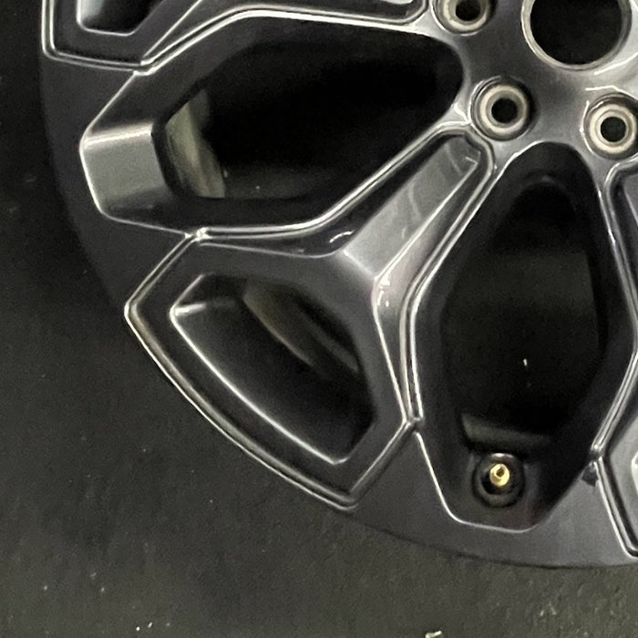 22" DODGE 1500 PICKUP 20-21 6 lug 22x9 6 spoke opt WP9 black Original OEM Wheel - Additional View