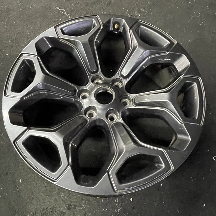 22" DODGE 1500 PICKUP 20-21 6 lug 22x9 6 spoke opt WP9 black Original OEM Wheel - View 8