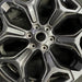 22" DODGE 1500 PICKUP 20-21 6 lug 22x9 6 spoke opt WP9 black Original OEM Wheel - Angle View