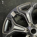 22" DODGE 1500 PICKUP 20-21 6 lug 22x9 6 spoke opt WP9 black Original OEM Wheel - Side Profile