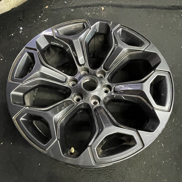 22" DODGE 1500 PICKUP 20-21 6 lug 22x9 6 spoke opt WP9 black Original OEM Wheel - View 7