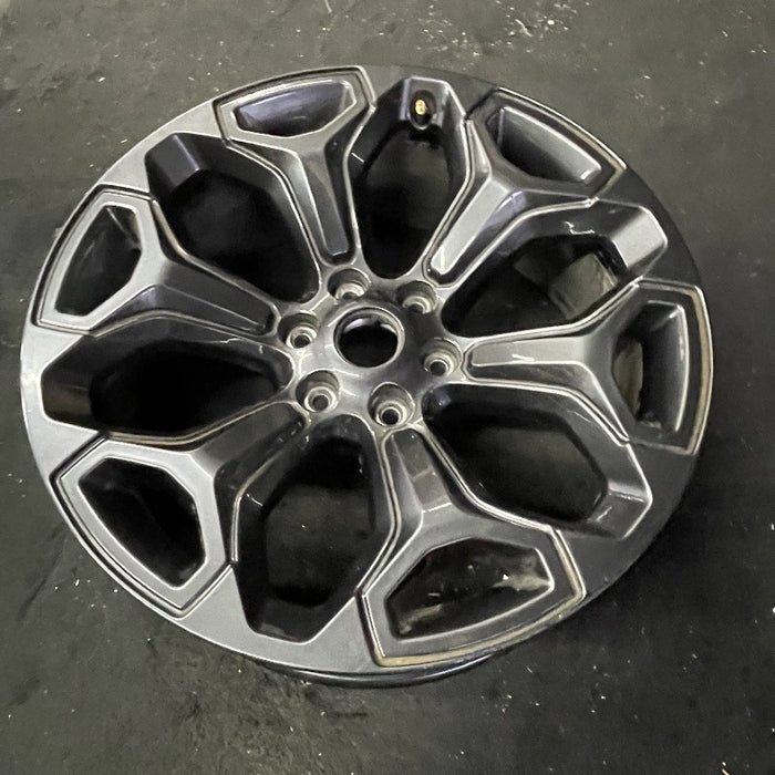 22" DODGE 1500 PICKUP 20-21 6 lug 22x9 6 spoke opt WP9 black Original OEM Wheel - View 8