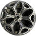 22" DODGE 1500 PICKUP 20-21 6 lug 22x9 6 spoke opt WP9 black Original OEM Wheel - Front View
