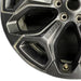 22" DODGE 1500 PICKUP 20-21 6 lug 22x9 6 spoke opt WP9 black Original OEM Wheel - Back View