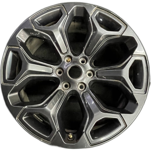 22" DODGE 1500 PICKUP 20-21 6 lug 22x9 6 spoke opt WP9 black Original OEM Wheel - Front View