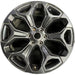 22" DODGE 1500 PICKUP 20-21 6 lug 22x9 6 spoke opt WP9 black Original OEM Wheel - Front View
