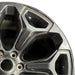 22" DODGE 1500 PICKUP 20-21 6 lug 22x9 6 spoke opt WP9 black Original OEM Wheel - Side Profile