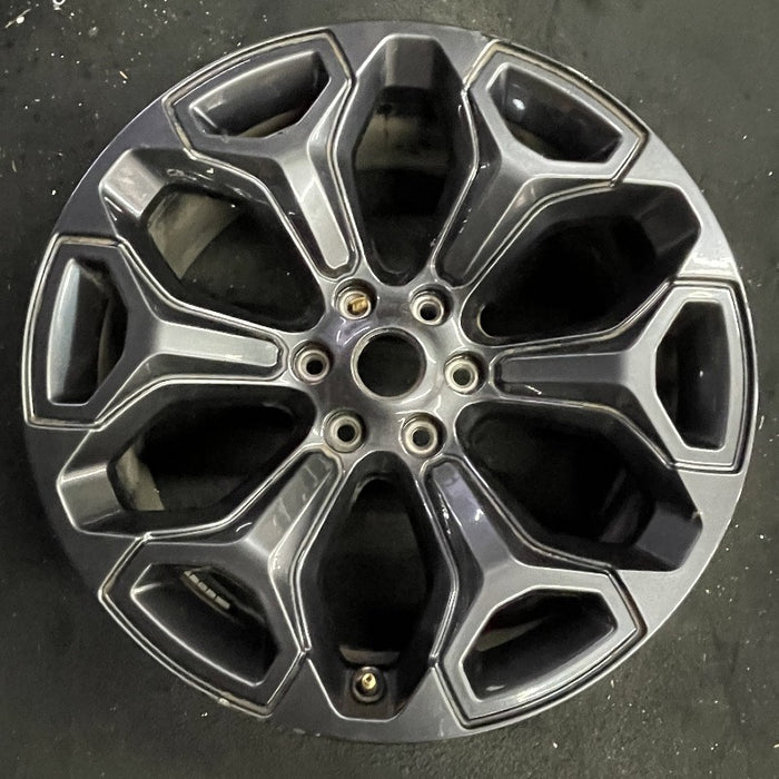 22" DODGE 1500 PICKUP 20-21 6 lug 22x9 6 spoke opt WP9 black Original OEM Wheel - Additional View