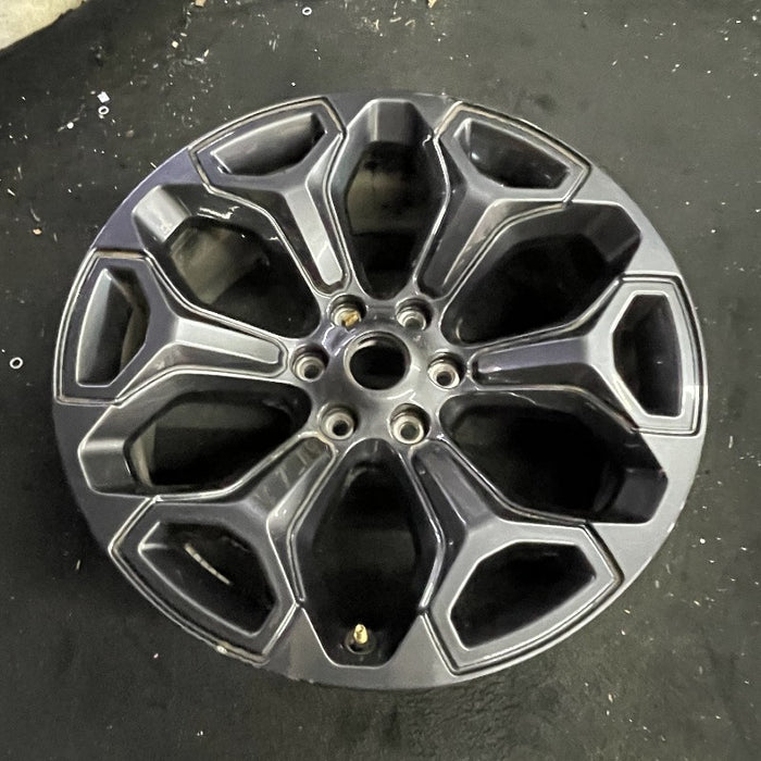 22" DODGE 1500 PICKUP 20-21 6 lug 22x9 6 spoke opt WP9 black Original OEM Wheel - View 7