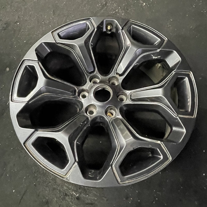 22" DODGE 1500 PICKUP 20-21 6 lug 22x9 6 spoke opt WP9 black Original OEM Wheel - View 8