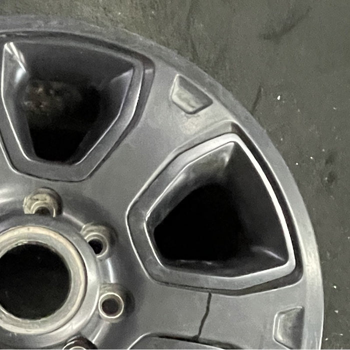 20" DODGE 2500 PICKUP 14 20x8 6 spoke w/o chrome inserts Original OEM Wheel Rim - Close-Up Detail
