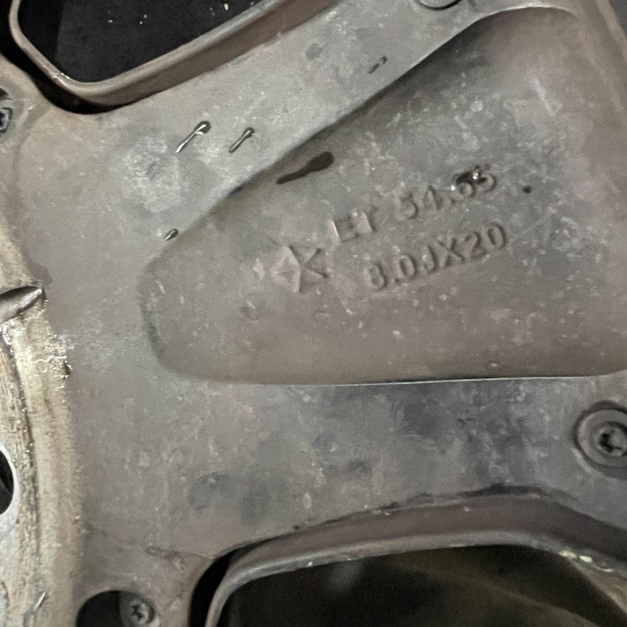 20" DODGE 2500 PICKUP 14 20x8 6 spoke w/o chrome inserts Original OEM Wheel Rim