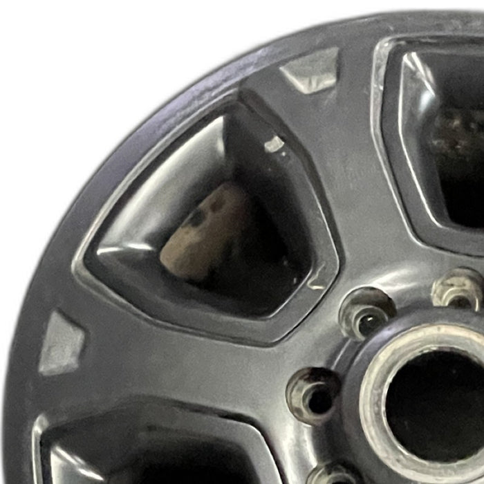 20" DODGE 2500 PICKUP 14 20x8 6 spoke w/o chrome inserts Original OEM Wheel Rim - Angle View
