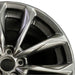 19" LEXUS RC300 19-20 19x9 alloy 10 spoke dark gray Original OEM Wheel Rim - Side Profile