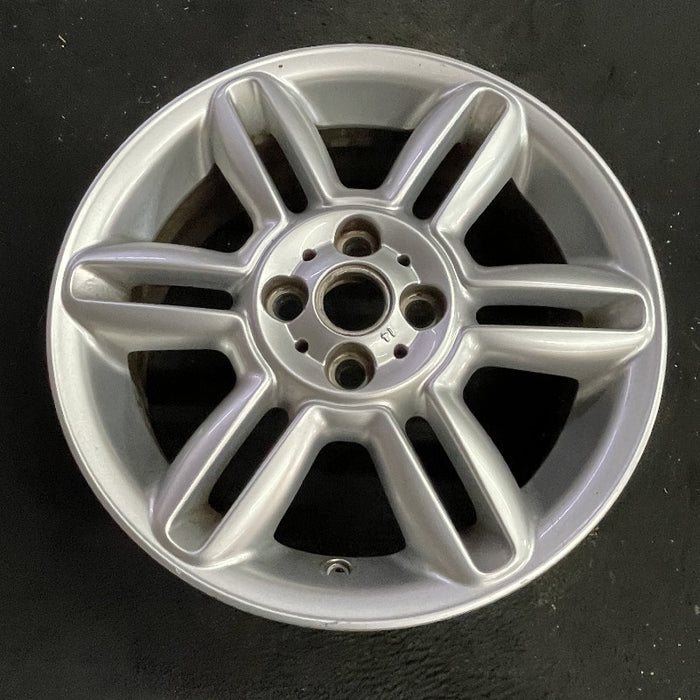 16" CLUBMAN 11-14 16x6.5 alloy 6 twin spoke silver Original OEM Wheel Rim - View 7