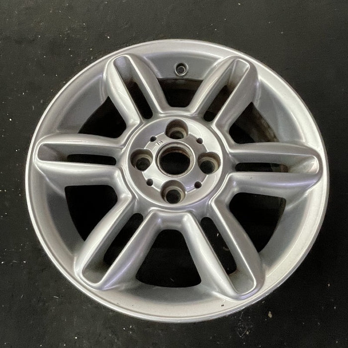 16" CLUBMAN 11-14 16x6.5 alloy 6 twin spoke silver Original OEM Wheel Rim - View 8