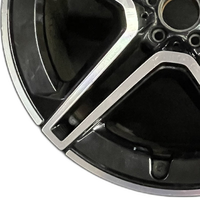 21" MERCEDES GLS-CLASS 20 167 Type GLS450 21x11 5 spoke double spoke black - Back View