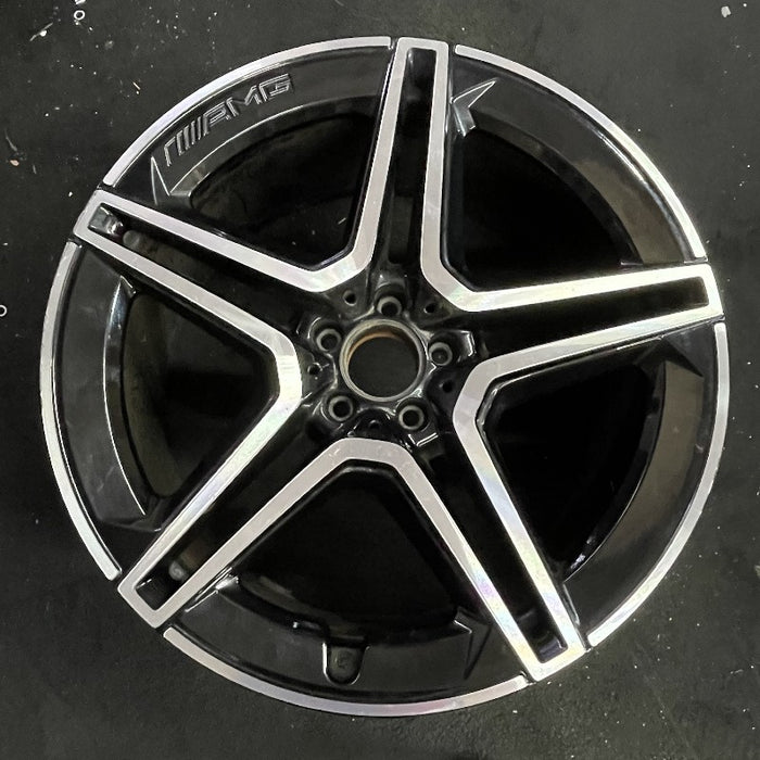 21" MERCEDES GLS-CLASS 20 167 Type GLS450 21x11 5 spoke double spoke black - Additional View