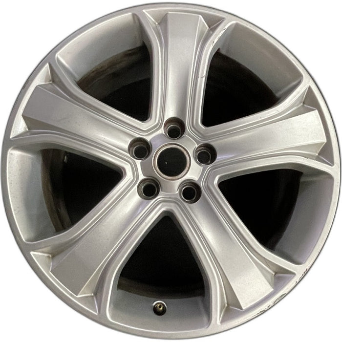 20" RANGE ROVER SPORT 10-12 alloy 20x9.5 5 spoke tapered silver Original OEM - Front View