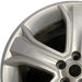 20" RANGE ROVER SPORT 10-12 alloy 20x9.5 5 spoke tapered silver Original OEM - Angle View