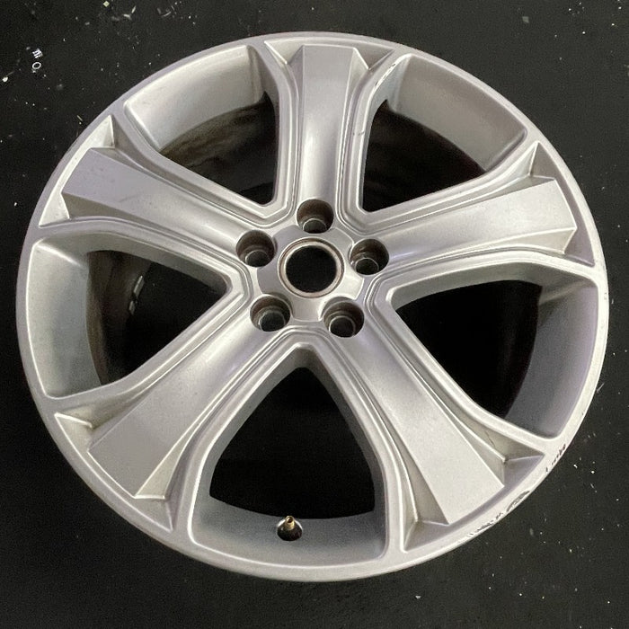 20" RANGE ROVER SPORT 10-12 alloy 20x9.5 5 spoke tapered silver Original OEM - View 7