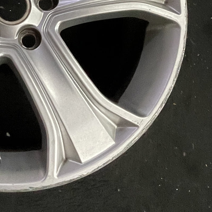 20" RANGE ROVER SPORT 10-12 alloy 20x9.5 5 spoke tapered silver Original OEM Wheel Rim