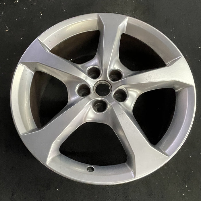 20" CAMARO 13 20x8 , , silver, opt R42, ID AAHY Original OEM Wheel Rim - Side Profile