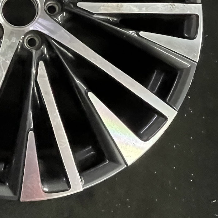 21" LEXUS RX350 23-24 21x8 20 spoke machined black Original OEM Wheel Rim