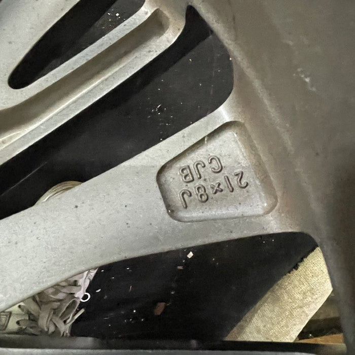 21" LEXUS RX350 23-24 21x8 20 spoke machined black Original OEM Wheel Rim