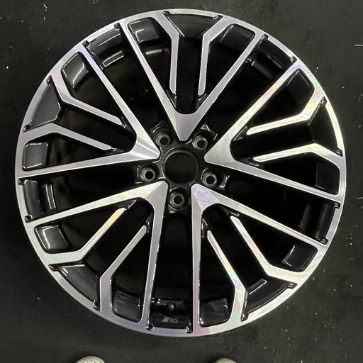19" AUDI S3 25 19x8 Original OEM Wheel Rim - Front View
