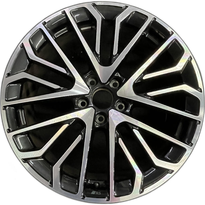 19" AUDI S3 25 19x8 Original OEM Wheel Rim - Front View