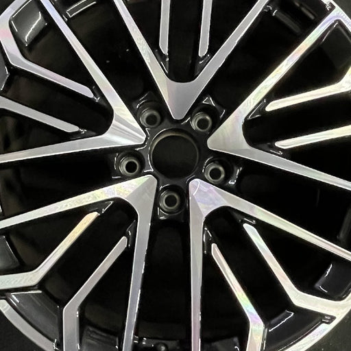19" AUDI S3 25 19x8 Original OEM Wheel Rim - Angle View