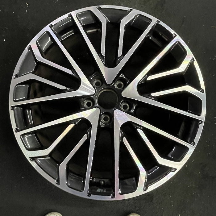 19" AUDI S3 25 19x8 Original OEM Wheel Rim - Front View