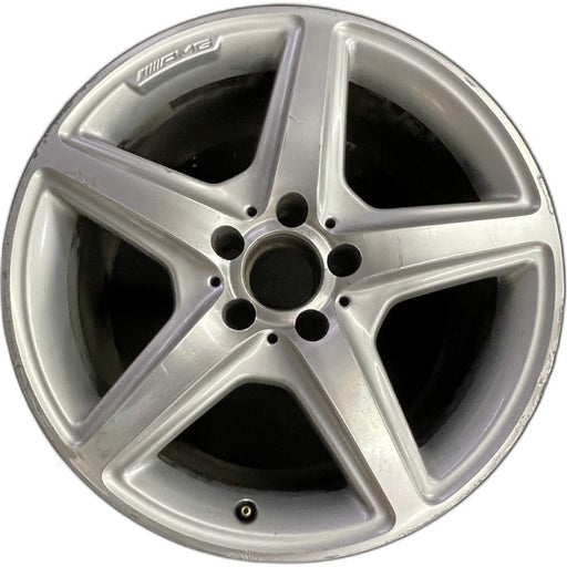 18" MERCEDES CLS-CLASS 12 218 Type; CLS550 AWD 18x9.5 AMG silver accents - Front View
