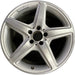 18" MERCEDES CLS-CLASS 12 218 Type; CLS550 AWD 18x9.5 AMG silver accents - Front View