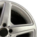 18" MERCEDES CLS-CLASS 12 218 Type; CLS550 AWD 18x9.5 AMG silver accents - Side Profile